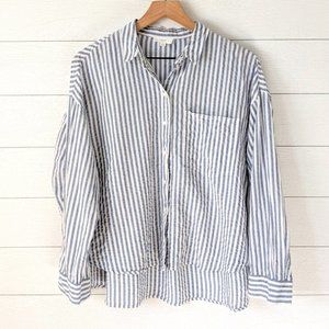 A loves A Striped Button Down L